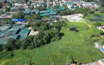 Hà Nội: Ao hồ bị "bức tử", xây dựng loạt công trình có dấu hiệu trái phép tại phường Định Công