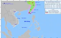 Bão số 2 giật cấp 12, biển động dữ dội, sóng cao 6 m trên Biển Đông