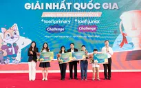 Hai học sinh tiểu học đạt điểm tuyệt đối trong cuộc thi TOEFL Challenge