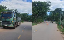 Tai nạn liên hoàn ở Quảng Trị, 1 người bị ô tô cán qua người tử vong