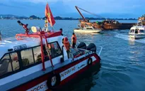 Cấp cứu, điều trị kịp thời các nạn nhân vụ đắm tàu du lịch tại Quảng Ninh