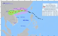Bão số 3 mạnh cấp 11, giật cấp 14, cách Quảng Ninh hơn 700 km