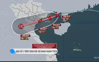 CẬP NHẬT: Bão số 3 mạnh lên khi vào Vịnh Bắc Bộ, 1 người tử vong do ảnh hưởng bão