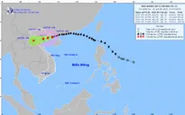 Bão số 3 giật cấp 13, cách Quảng Ninh 90 km