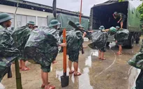 Quân đội sẵn sàng lực lượng, phương tiện ứng phó với bão số 3