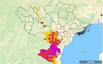 CẬP NHẬT: Bão số 3 giật cấp 10, gần như ít di chuyển trên đất liền