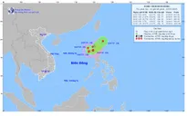 Xuất hiện áp thấp nhiệt đới trên Biển Đông