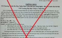 Cảnh báo mạo danh Đại học Quốc gia Hà Nội để lừa đảo “trúng tuyển”