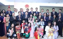 Chủ tịch nước Lương Cường gặp mặt cộng đồng người Việt Nam tại Angola