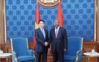 Chủ tịch nước Lương Cường đề nghị đưa thương mại Việt Nam - Angola đạt 1 tỷ USD