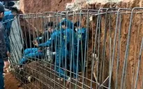 Sạt lở tường chắn tại công trình ở Quảng Ngãi, 1 công nhân bị vùi lấp tử vong