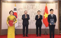 Tổng Bí thư Tô Lâm chứng kiến Lễ trao các văn kiện hợp tác Việt Nam - Hàn Quốc