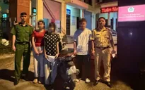 Hà Nội: Xử lý 3 học sinh không đội mũ bảo hiểm, kẹp 3, có hành vi phản cảm