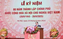 Diễn văn kỷ niệm 80 năm thành lập Chính phủ do Thủ tướng Phạm Minh Chính trình bày