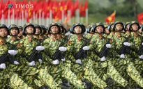 Hôm nay (21/8), Tổng hợp luyện diễu binh, diễu hành Quốc khánh 2/9 tại Quảng trường Ba Đình