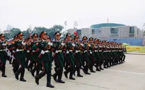 Lực lượng diễu binh, diễu hành sẵn sàng tổng hợp luyện trên Quảng trường Ba Đình