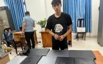 Bắt đối tượng đột nhập ký túc xá trộm cắp hàng loạt laptop