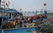 Thanh Hóa: Trên 90% tàu thuyền vào bờ tránh bão số 5