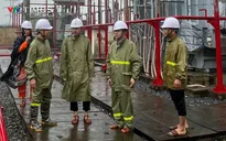 Bão số 5: Điện lực Nghệ An tranh thủ khắc phục sự cố khi thời tiết thuận lợi
