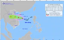 Áp thấp nhiệt đới sẽ mạnh lên thành bão, hướng vào vùng biển Quảng Trị - Đà Nẵng