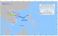 Áp thấp nhiệt đới đã mạnh lên thành bão