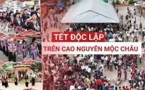 Rộn ràng đón Tết độc lập trên cao nguyên Mộc Châu