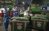 Xuyên đêm dọn rác, giữ sạch đường phố Thủ đô ngày đại lễ Quốc khánh 2/9