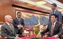 Chủ tịch nước Lương Cường gặp lãnh đạo các nước tại Lễ kỷ niệm chiến thắng phát xít