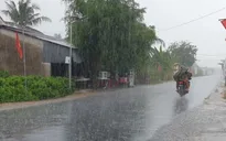 Trung Bộ và Nam Bộ nguy cơ mưa cường suất lớn trên 90mm trong 3 giờ