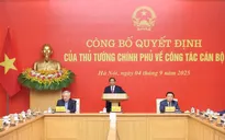 Thủ tướng trao quyết định bổ nhiệm lãnh đạo 8 bộ, cơ quan