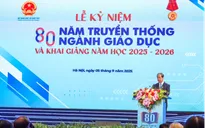 Lễ kỷ niệm 80 năm truyền thống ngành Giáo dục và khai giảng năm học 2025 - 2026