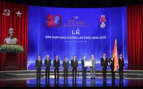 Tổng Bí thư Tô Lâm trao Huân chương Lao động hạng Nhất cho Đài Truyền hình Việt Nam