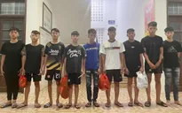 Nhóm thiếu niên mang hung khí, ném bom xăng gây náo loạn ở Hải Phòng