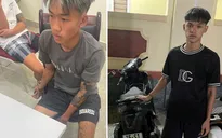 Thiếu niên 13-15 tuổi dí kiếm cướp xe máy giữa ban ngày, bị bắt sau 2 giờ gây án