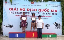 TP Hồ Chí Minh dẫn đầu Giải vô địch quốc gia Người khuyết tật 2025