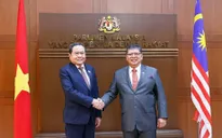 Chủ tịch Quốc hội Trần Thanh Mẫn hội đàm với Chủ tịch Hạ viện Malaysia