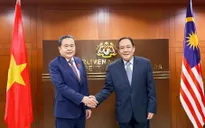 Chủ tịch Quốc hội Trần Thanh Mẫn hội đàm với Chủ tịch Thượng viện Malaysia