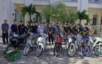 Bắt 16 thanh, thiếu niên mang hung khí rượt đuổi người đi đường ở Nghệ An