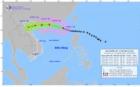Từ 24/9, bão số 9 sẽ giảm cường độ