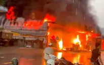 Hỏa hoạn thiêu rụi 2 cửa hàng và 1 ngôi nhà tại Lai Châu