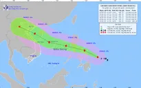 Bão Bualoi giật cấp 15 trên vùng biển phía Đông Philippines