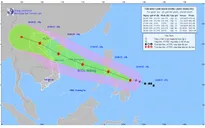 Bão Bualoi giật cấp 15 trên vùng biển phía Đông miền Trung Philippines