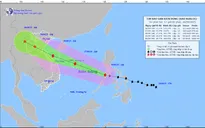 Bão Bualoi di chuyển nhanh, vào Biển Đông trở thành bão số 10