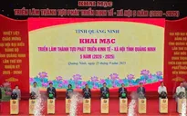 Triển lãm thành tựu phát triển kinh tế - xã hội chào mừng Đại hội đại biểu Đảng bộ tỉnh Quảng Ninh
