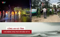 Công an Hà Tĩnh giúp dân gia cố nhà cửa, sẵn sàng phương án di dời trước bão số 10