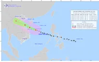 Bão số 10 cách TP Đà Nẵng khoảng 460 km