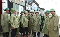 Phó Thủ tướng Trần Hồng Hà kiểm tra ứng phó bão số 10 tại Nghệ An