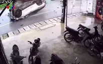 Tai nạn giao thông nghiêm trọng do chạy nhanh trong trời mưa