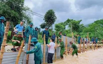 Tập trung khắc phục hậu quả mưa lũ, ổn định cuộc sống, sản xuất của nhân dân