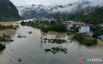 Bắc Bộ ngập lụt diện rộng do mưa lớn và lũ lên cao